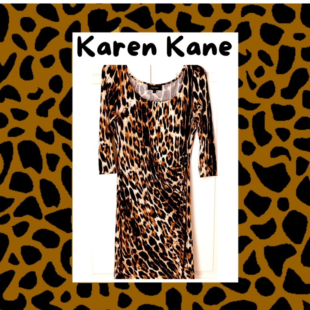 Karen Kane Trending  Leopard Print Dress